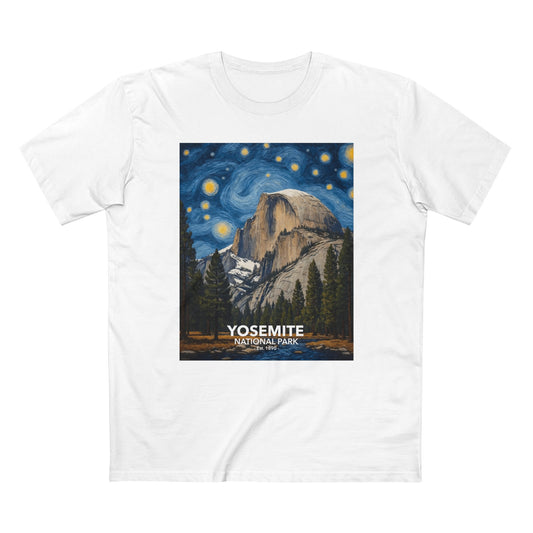 Yosemite National Park T-Shirt - The Starry Night