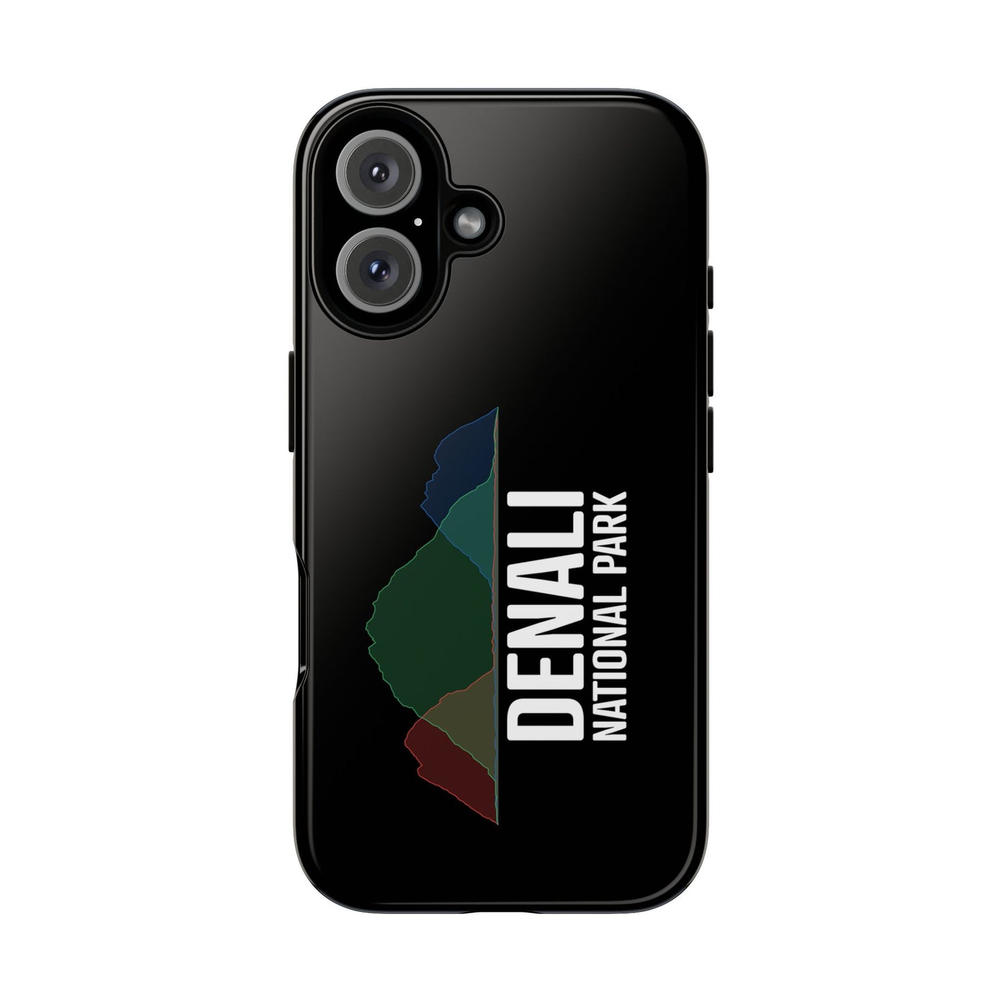 Denali National Park Phone Case - Histogram Design