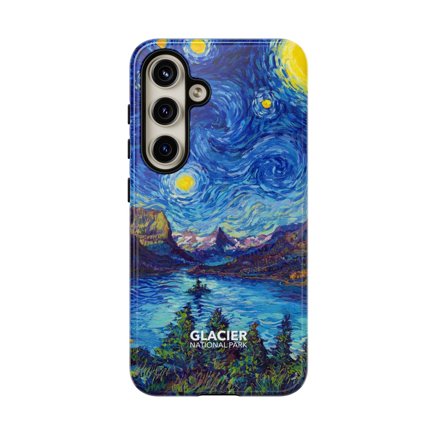 Glacier National Park Phone Case - Starry Night
