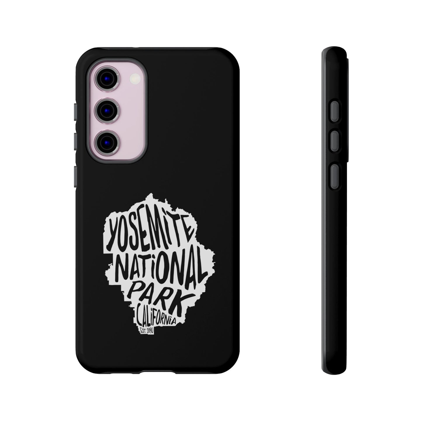 Yosemite National Park Phone Case - Map Design