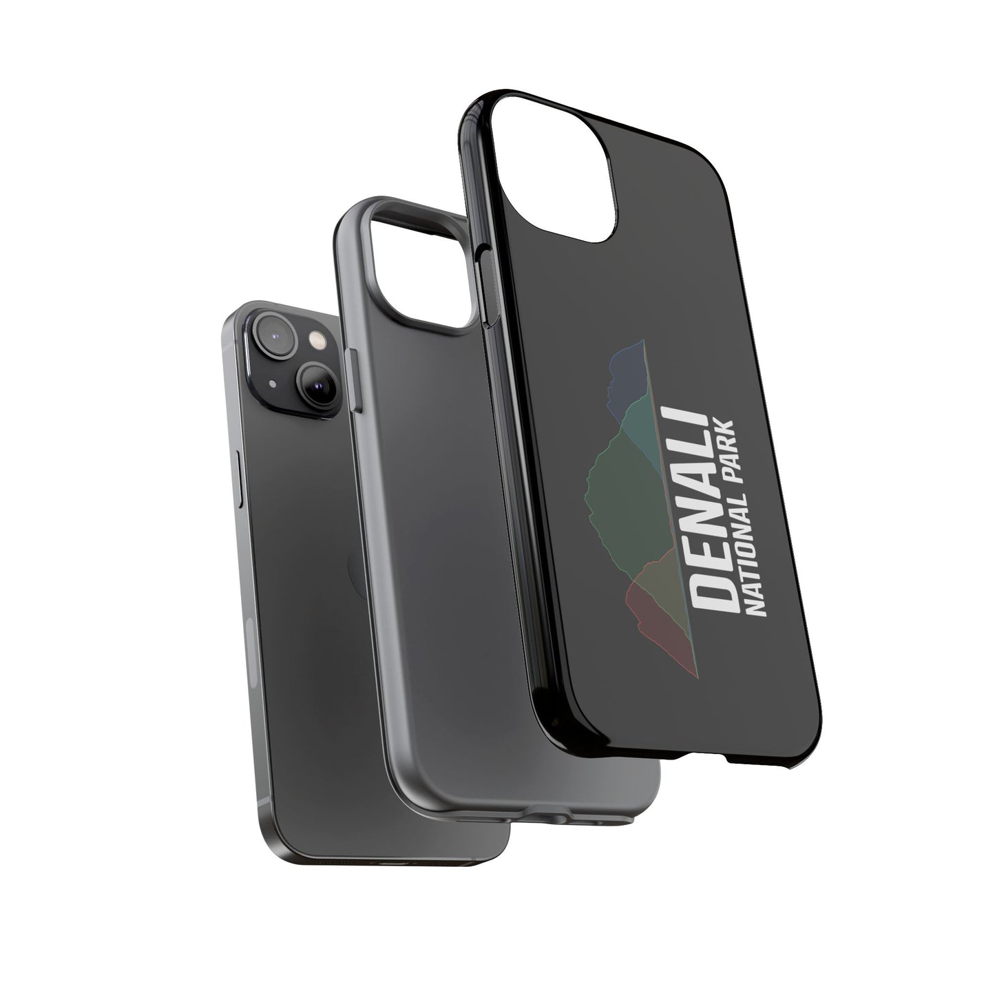 Denali National Park Phone Case - Histogram Design