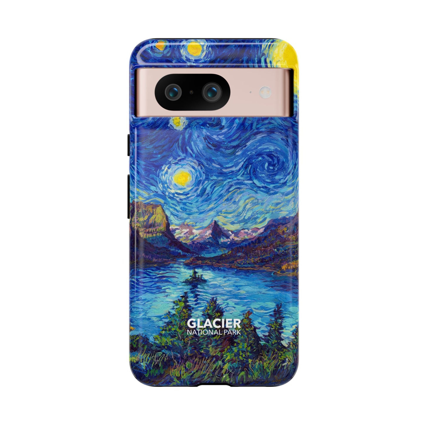 Glacier National Park Phone Case - Starry Night