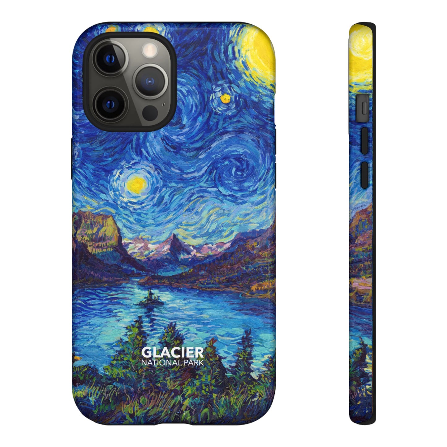 Glacier National Park Phone Case - Starry Night