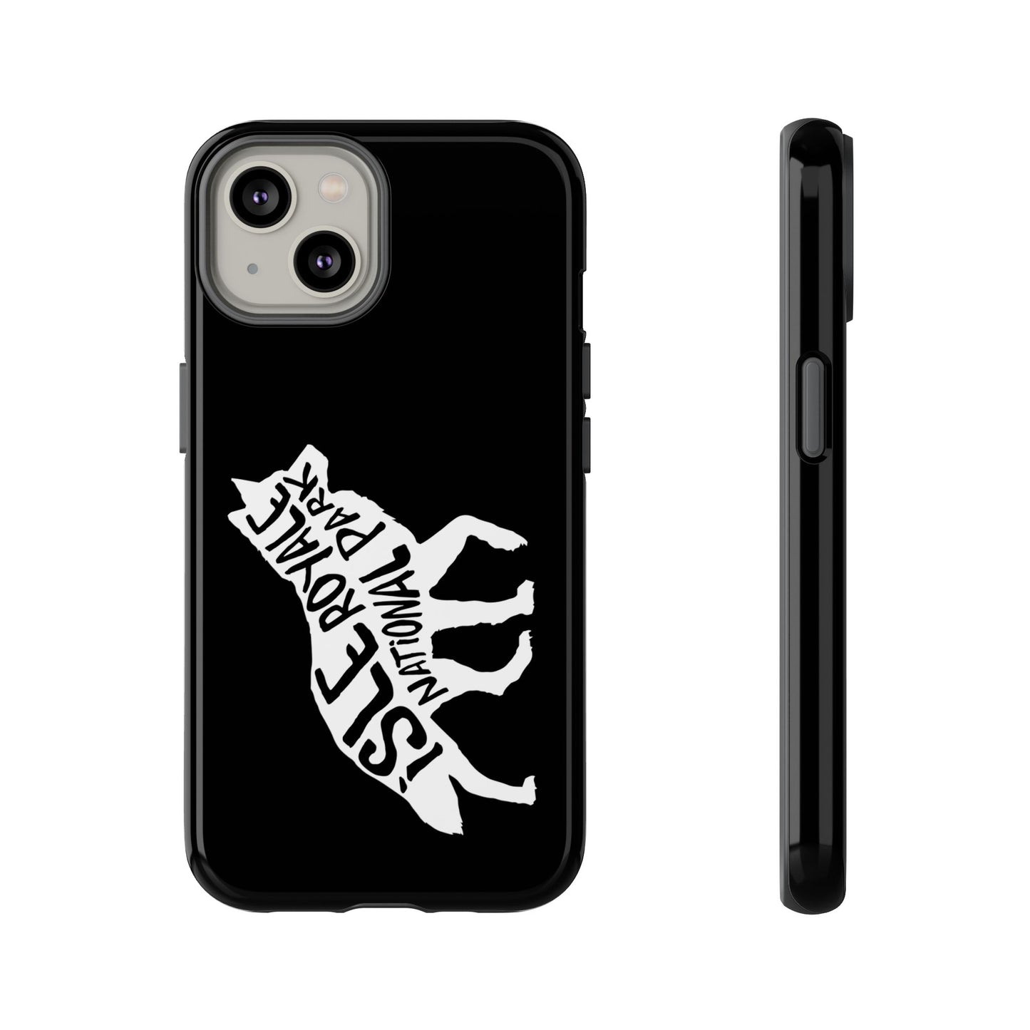 Isle Royale National Park Phone Case - Wolf Design