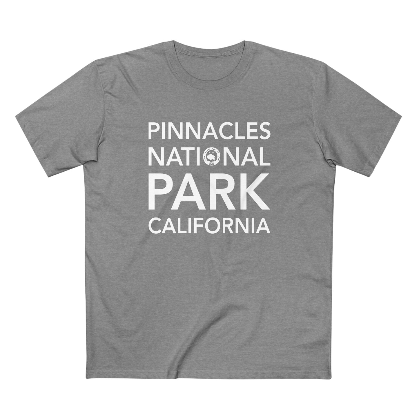 Pinnacles National Park T-Shirt Block Text