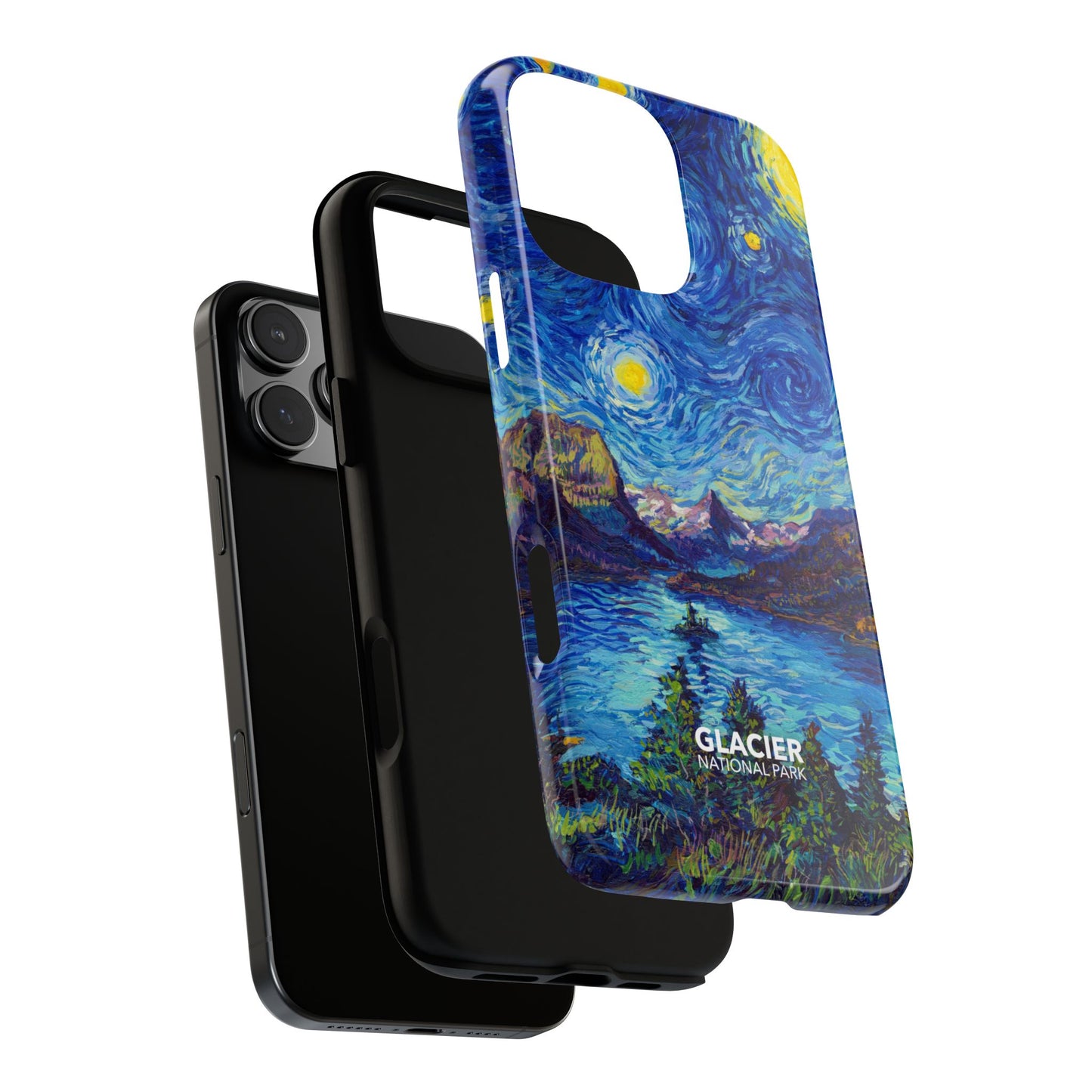 Glacier National Park Phone Case - Starry Night