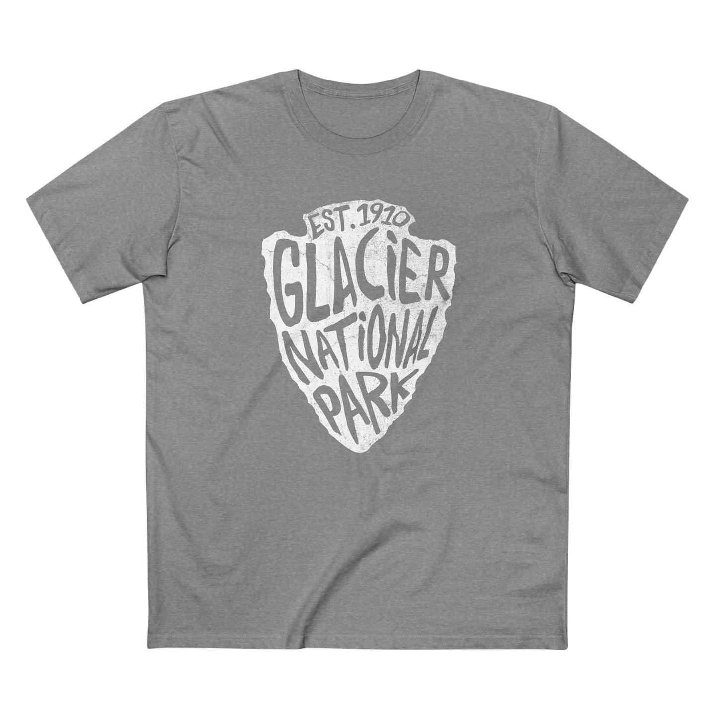 Glacier National Park T-Shirt - Arrowhead Design