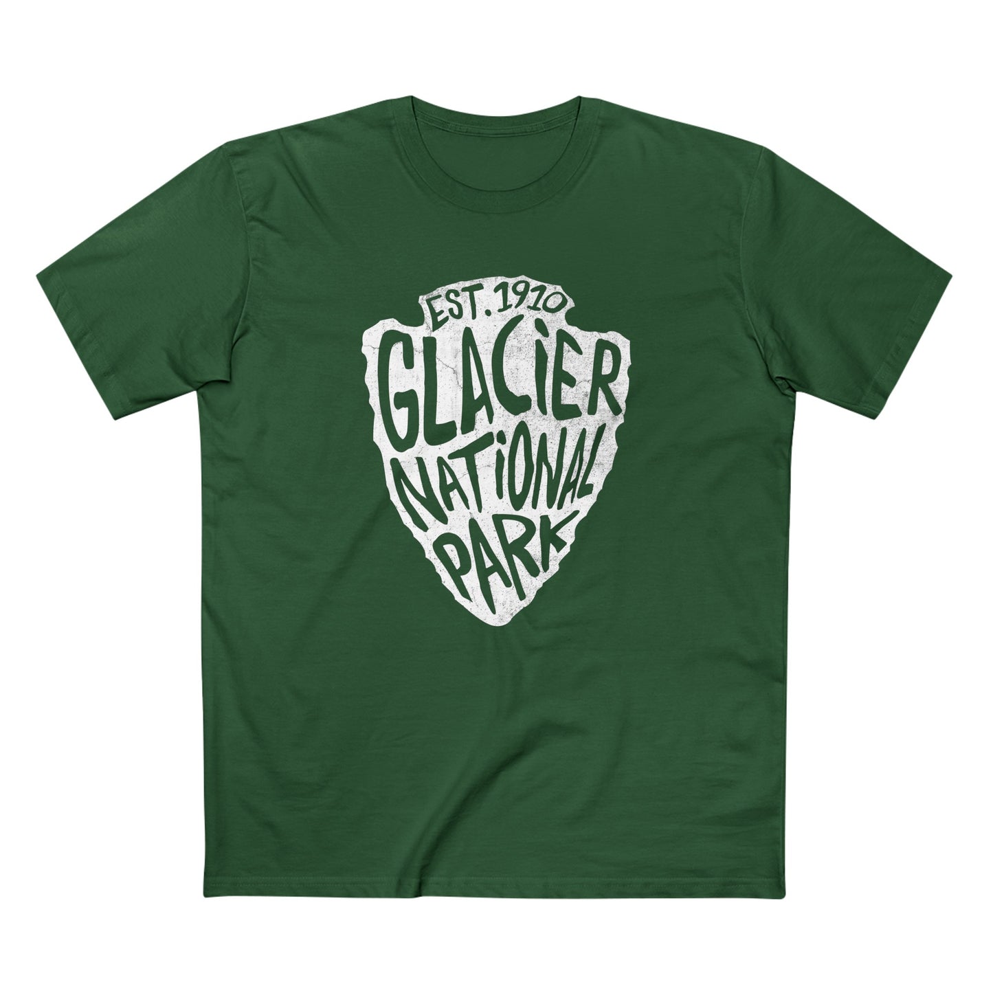 Glacier National Park T-Shirt - Arrowhead Design