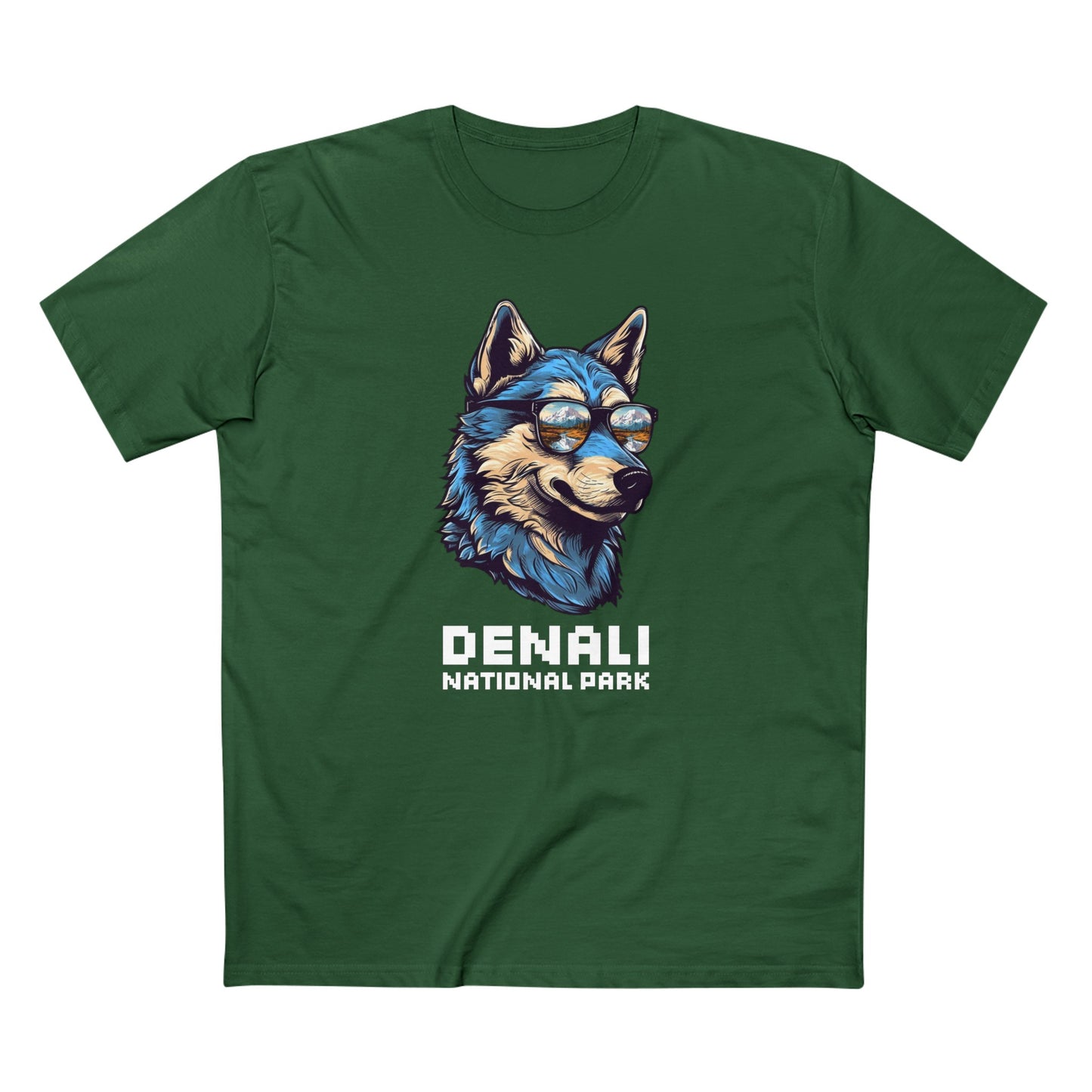 Denali National Park T-Shirt - Smooth Wolf