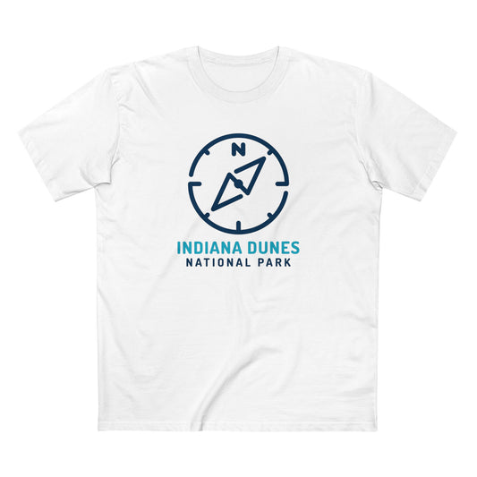 Indiana Dunes National Park T-Shirt Compass Design