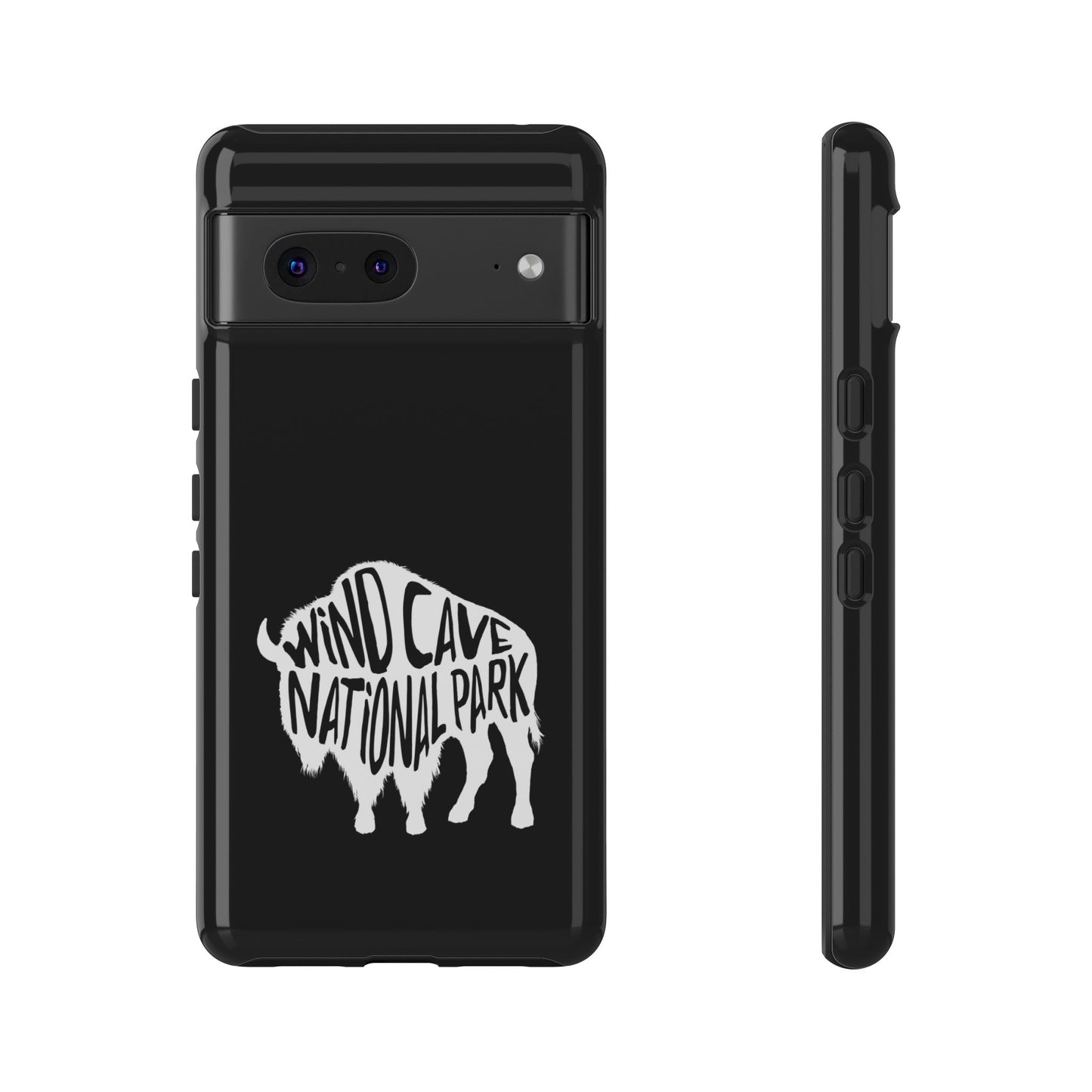 Wind Cave National Park Phone Case - Bison Design