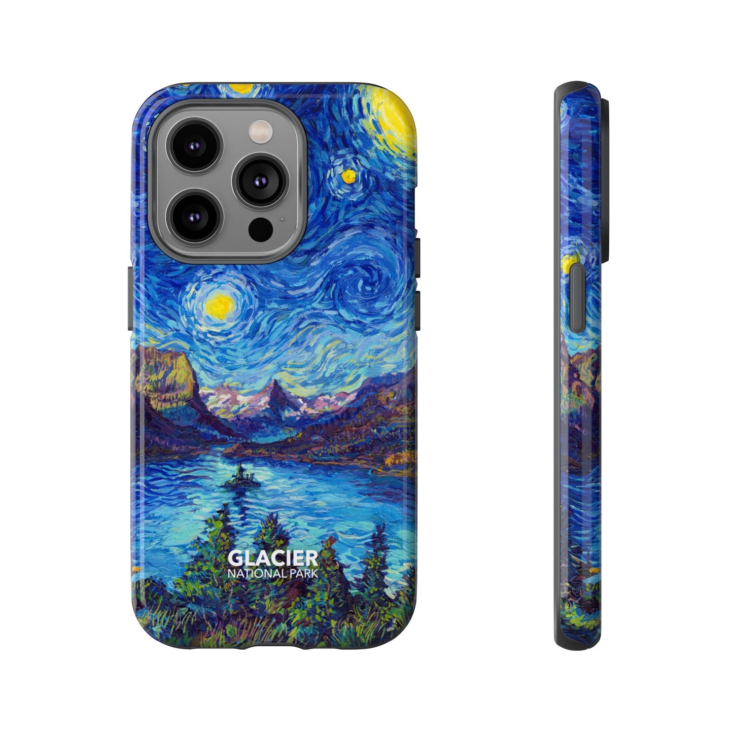 Glacier National Park Phone Case - Starry Night