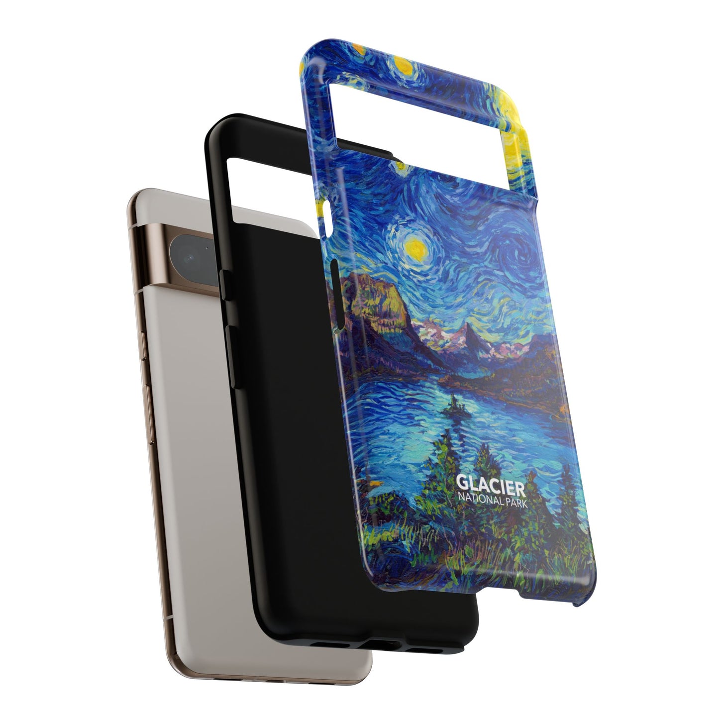Glacier National Park Phone Case - Starry Night