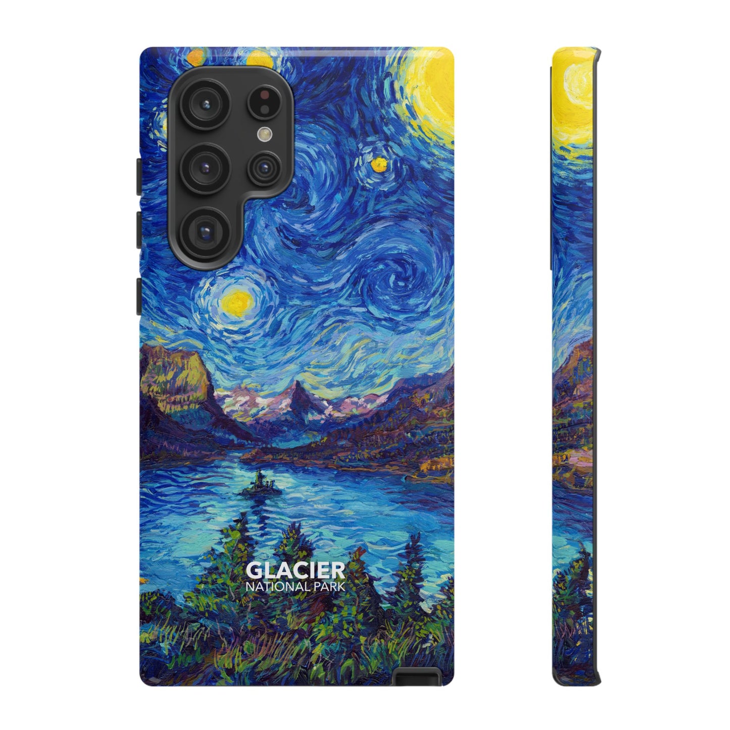 Glacier National Park Phone Case - Starry Night