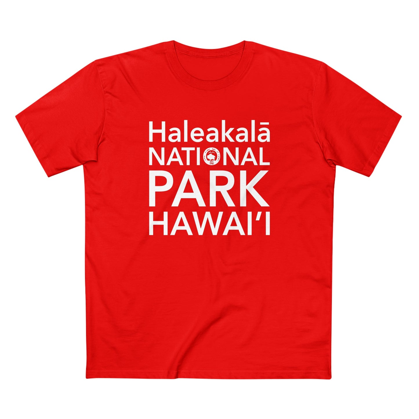 Haleakalā National Park T-Shirt Block Text