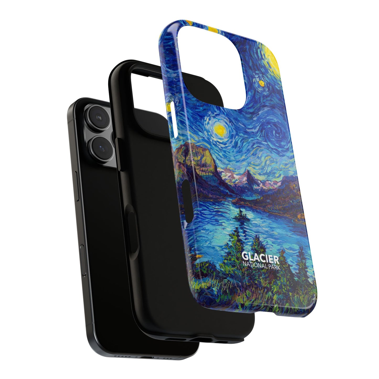 Glacier National Park Phone Case - Starry Night