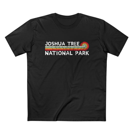 Joshua Tree National Park T-Shirt - Vintage Stretched Sunrise
