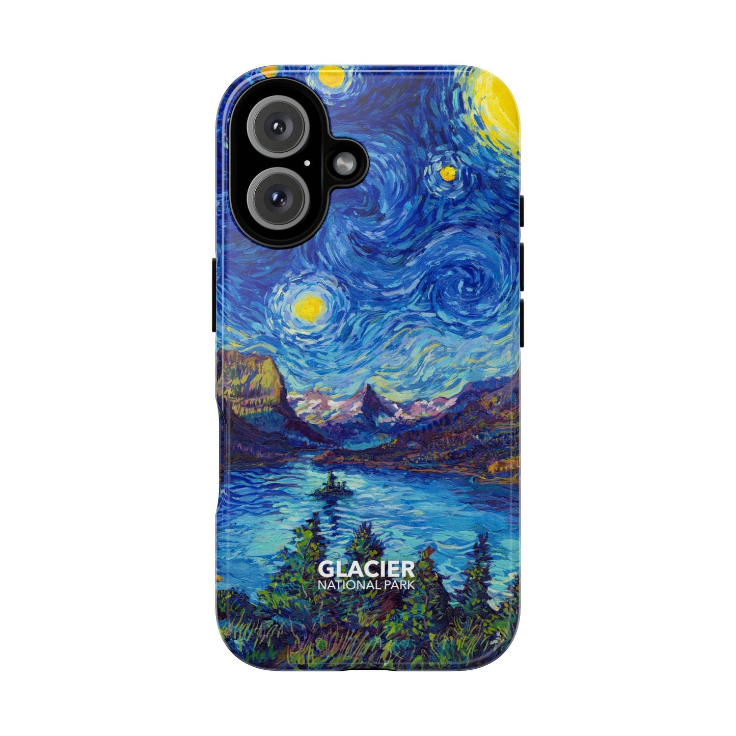 Glacier National Park Phone Case - Starry Night