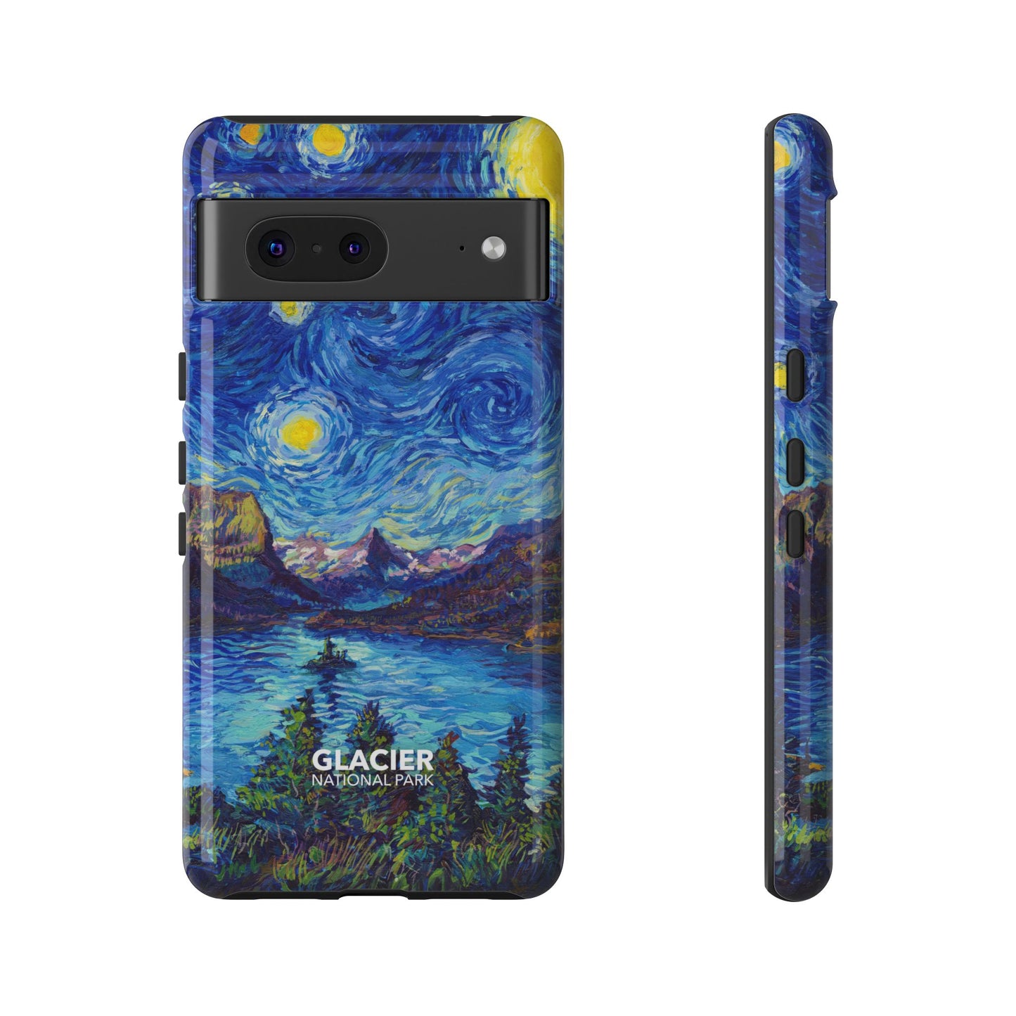Glacier National Park Phone Case - Starry Night