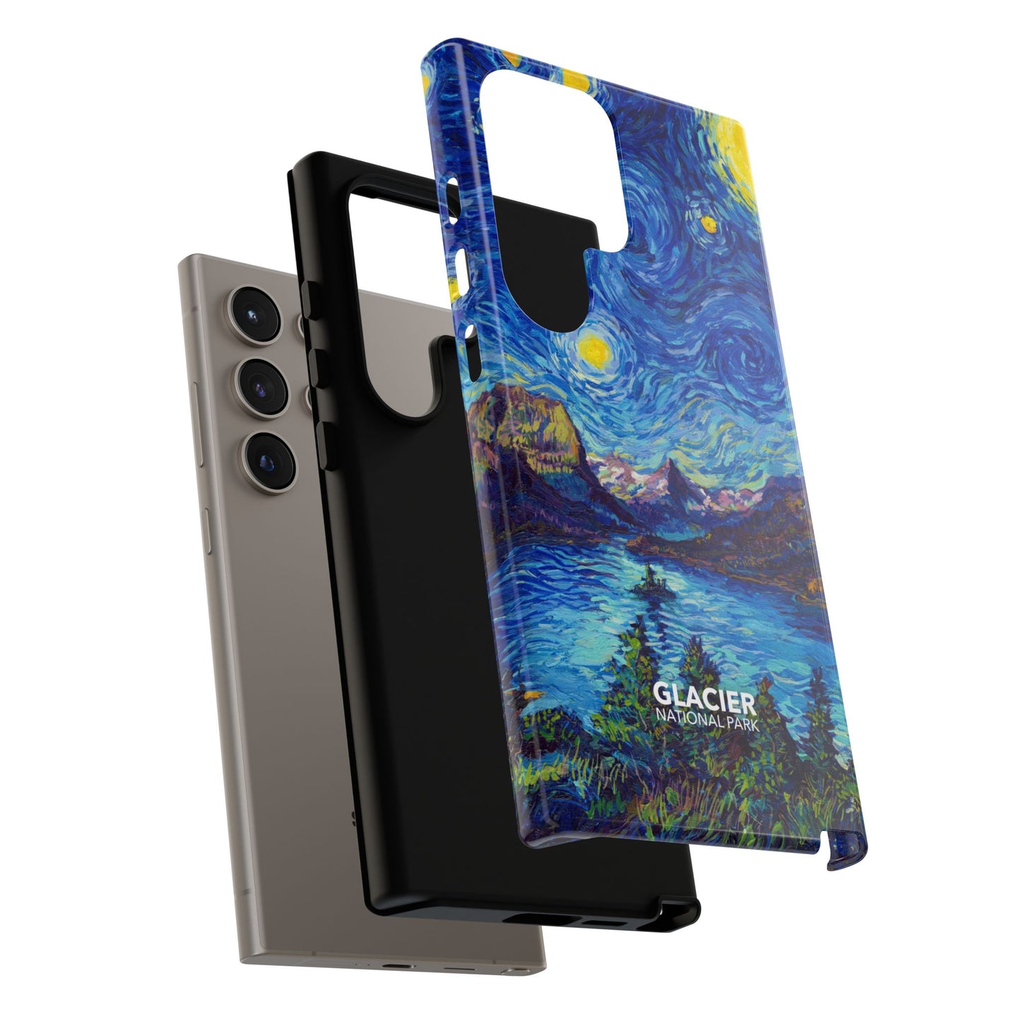 Glacier National Park Phone Case - Starry Night