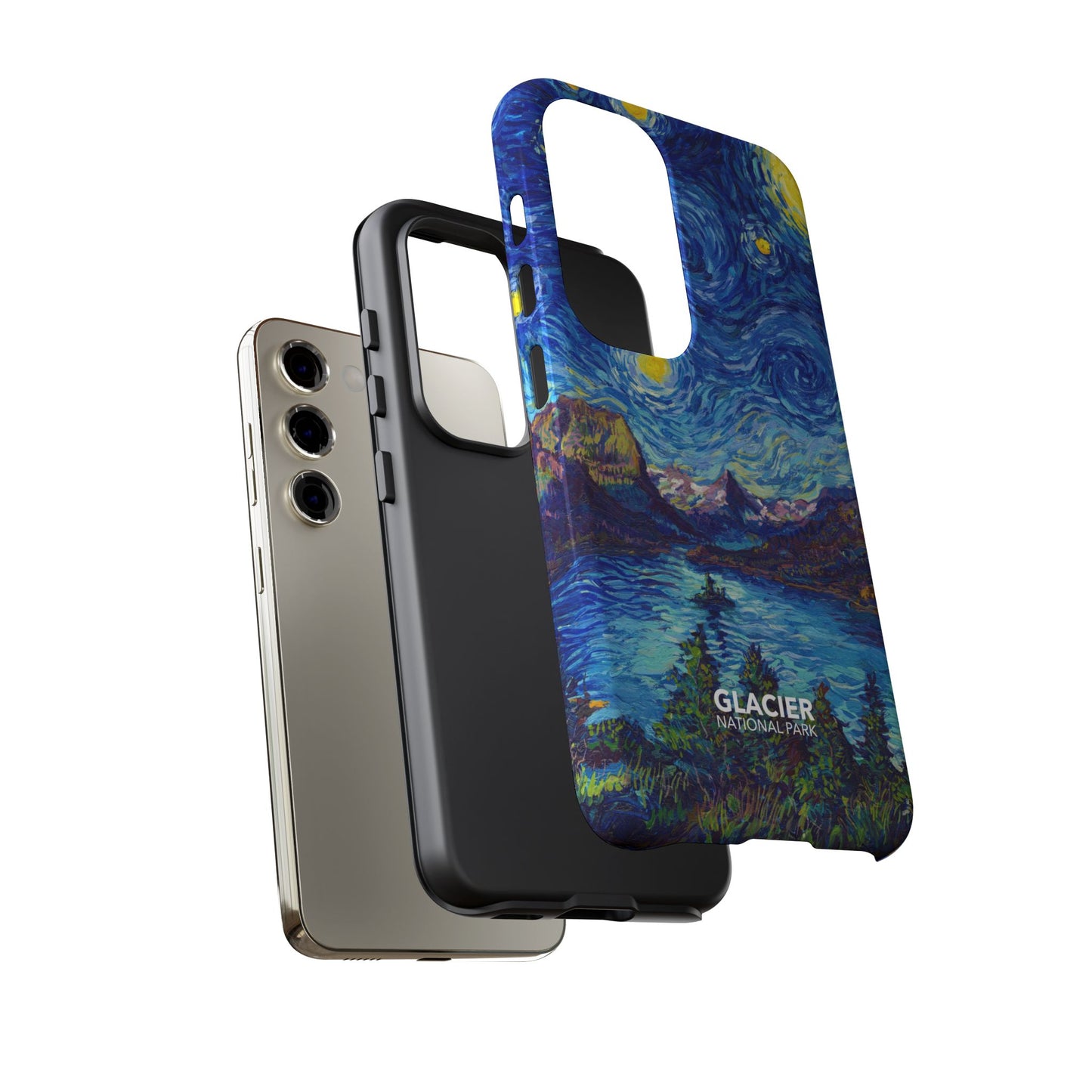 Glacier National Park Phone Case - Starry Night