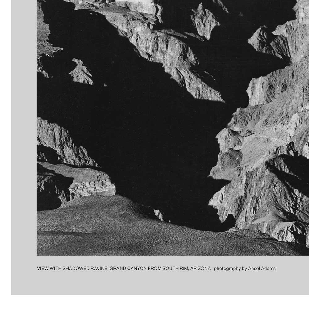 Grand Canyon National Park Poster - Ansel Adams