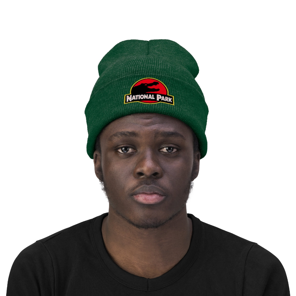 Everglades National Park Hat - Knit Beanie Sewn Parody Logo