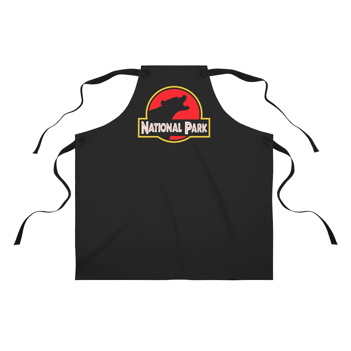 Bear National Park Apron - Parody Logo