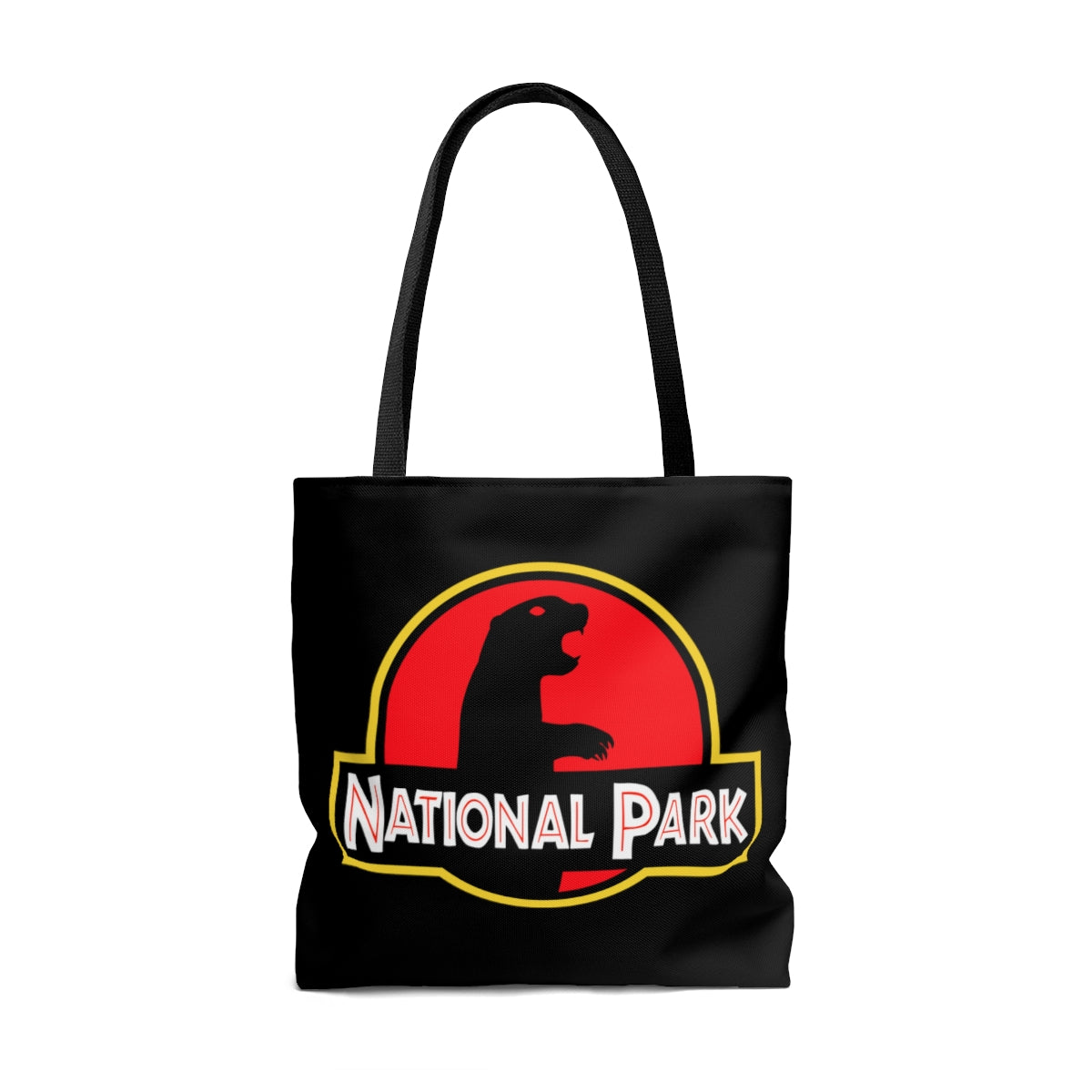 Prairie Dog National Park Tote Bag - Parody Logo