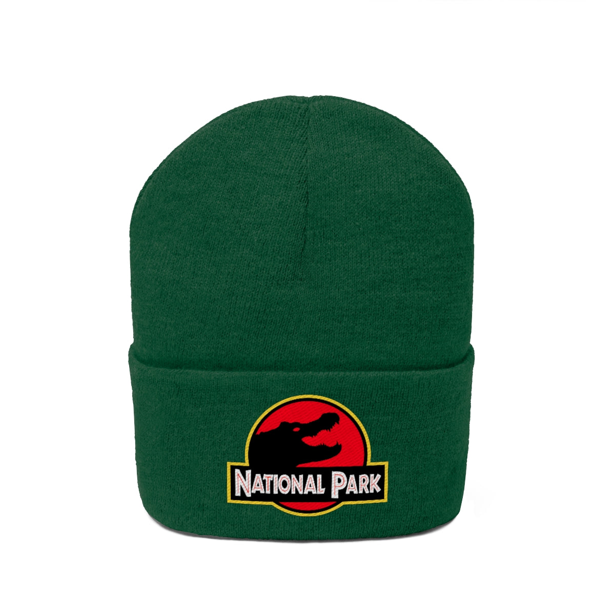 Everglades National Park Hat - Knit Beanie Sewn Parody Logo
