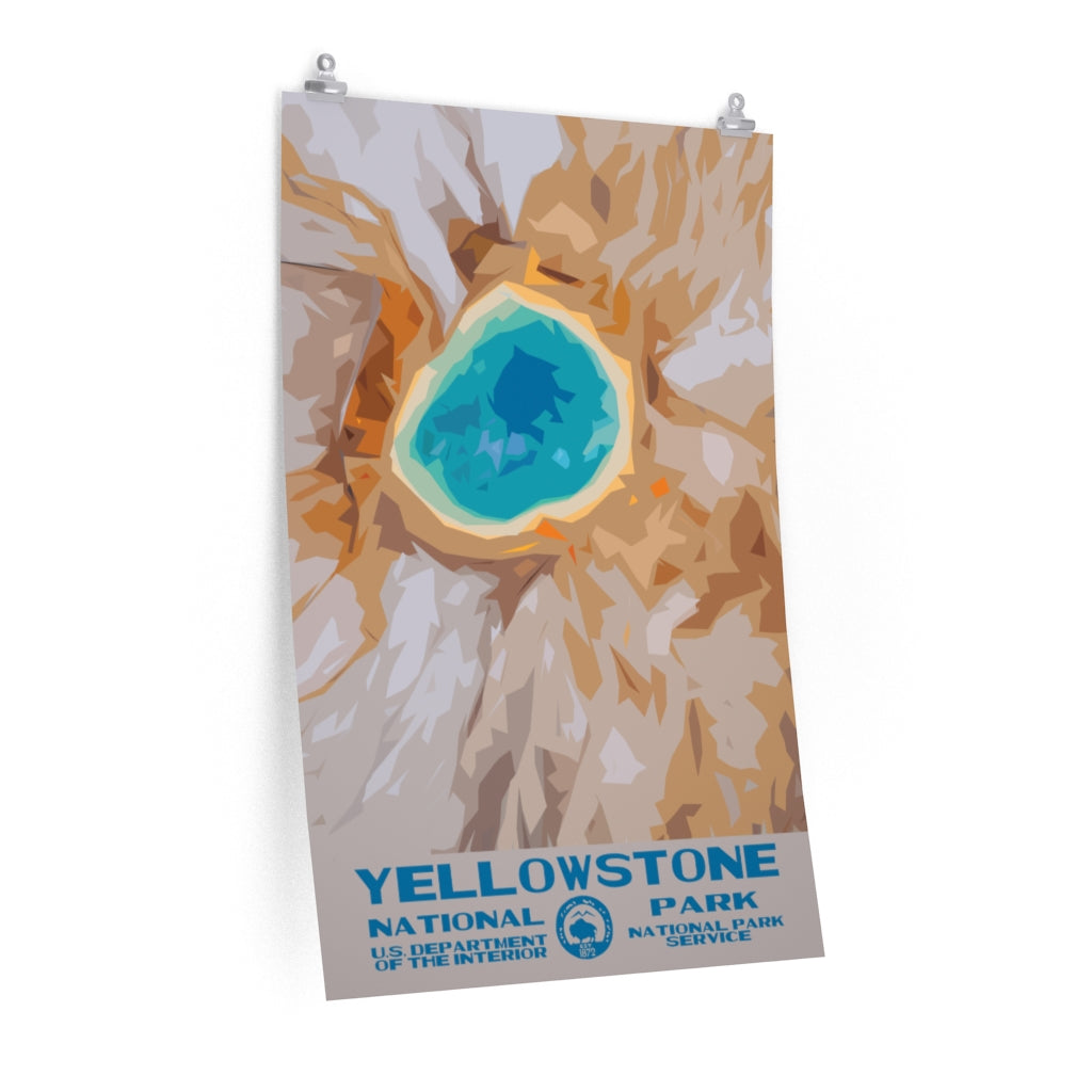Yellowstone National Park Poster National Parks Partnership