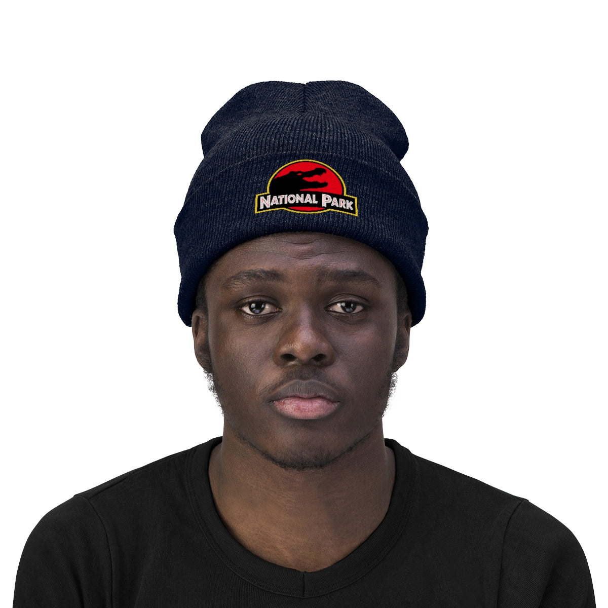 Everglades National Park Hat - Knit Beanie Sewn Parody Logo