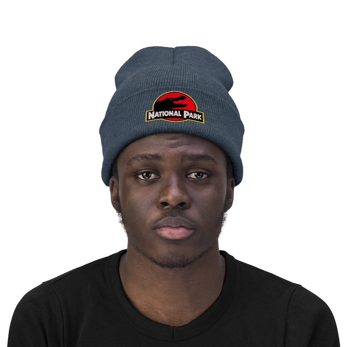 Everglades National Park Hat - Knit Beanie Sewn Parody Logo