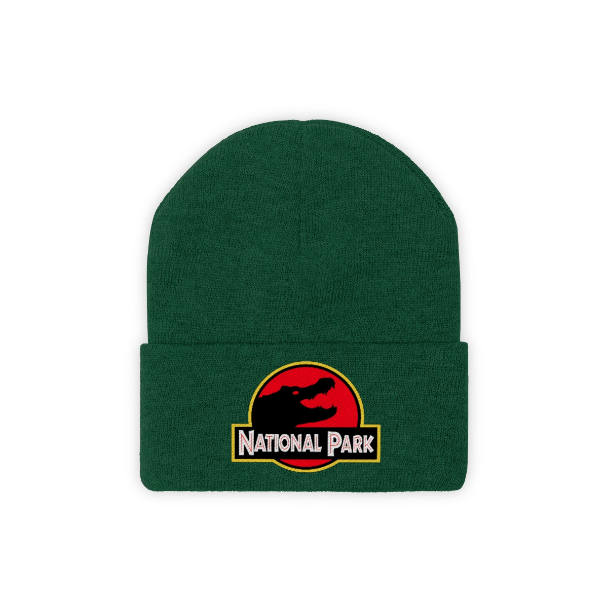 Everglades National Park Hat - Knit Beanie Sewn Parody Logo