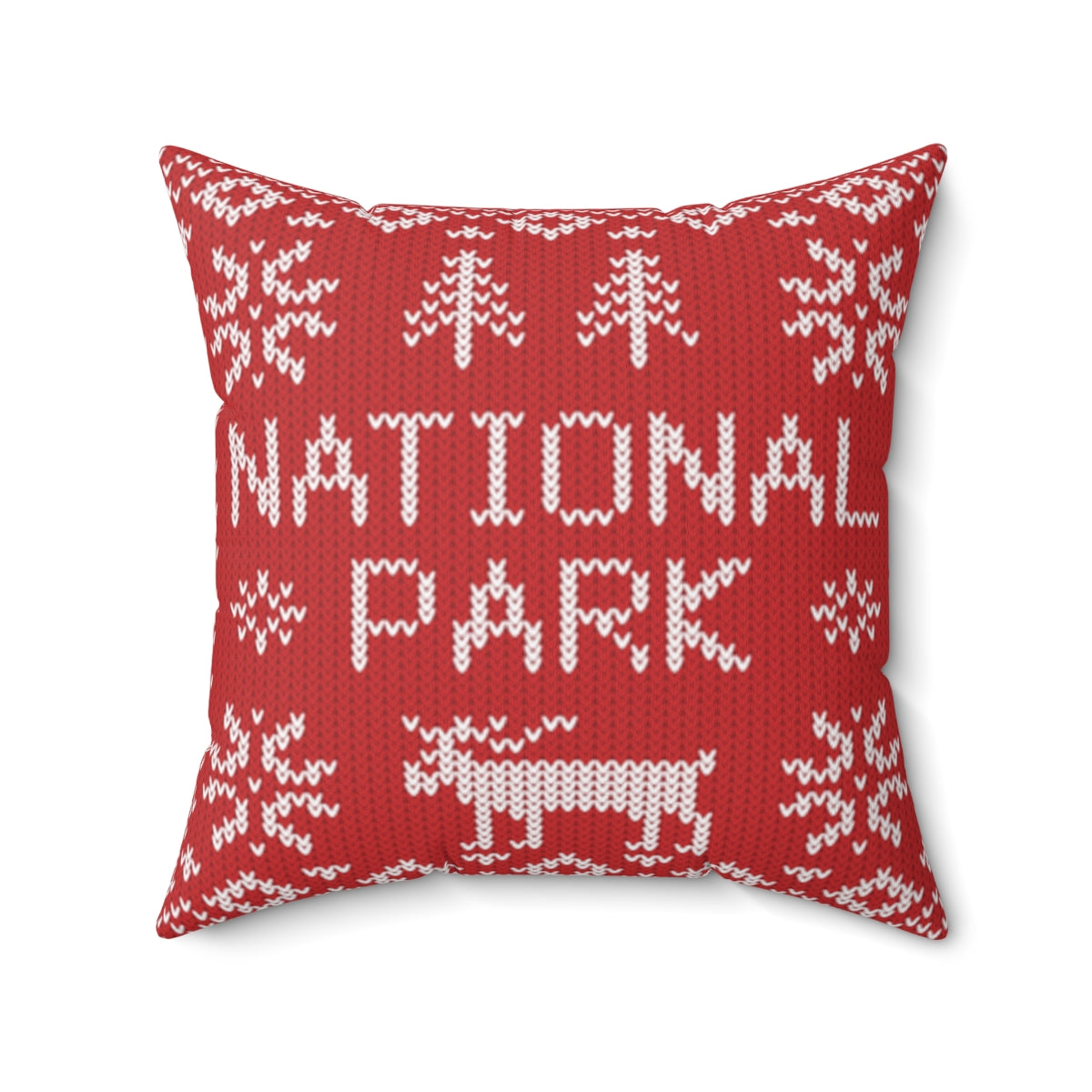 National Park Pillow Cushion - Fair Isle Pattern