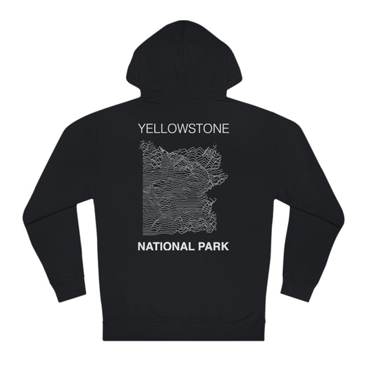 Yellowstone National Park Hoodie - Lines