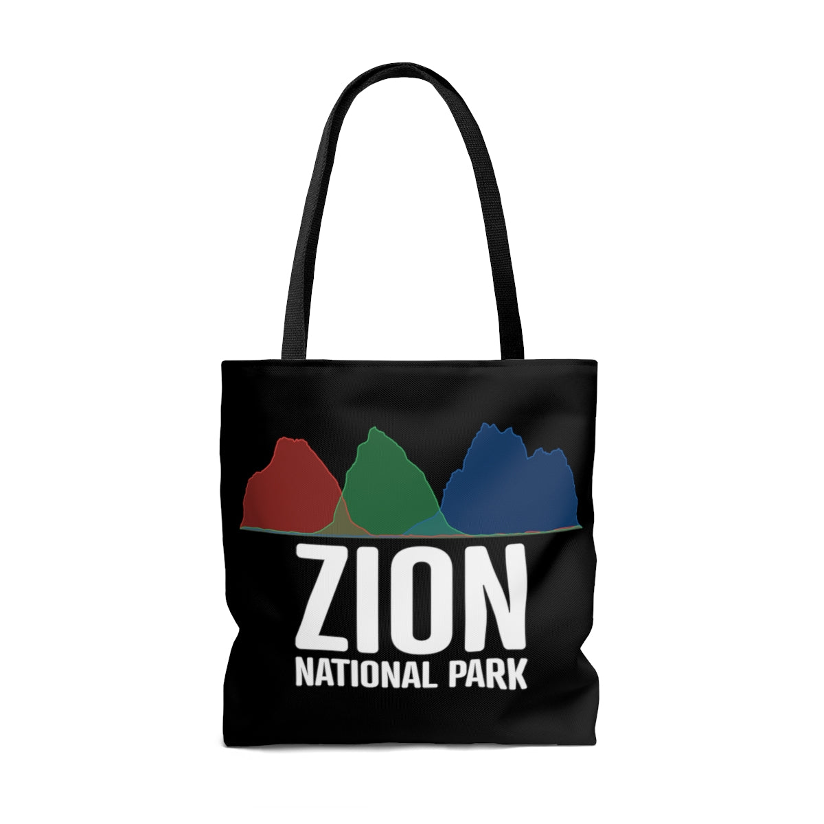 Zion National Park Tote Bag - Histogram