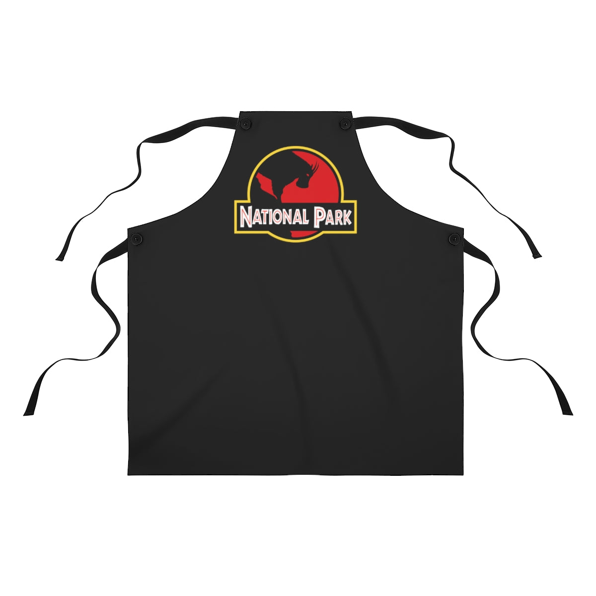 Mountain Goat National Park Apron - Parody Logo