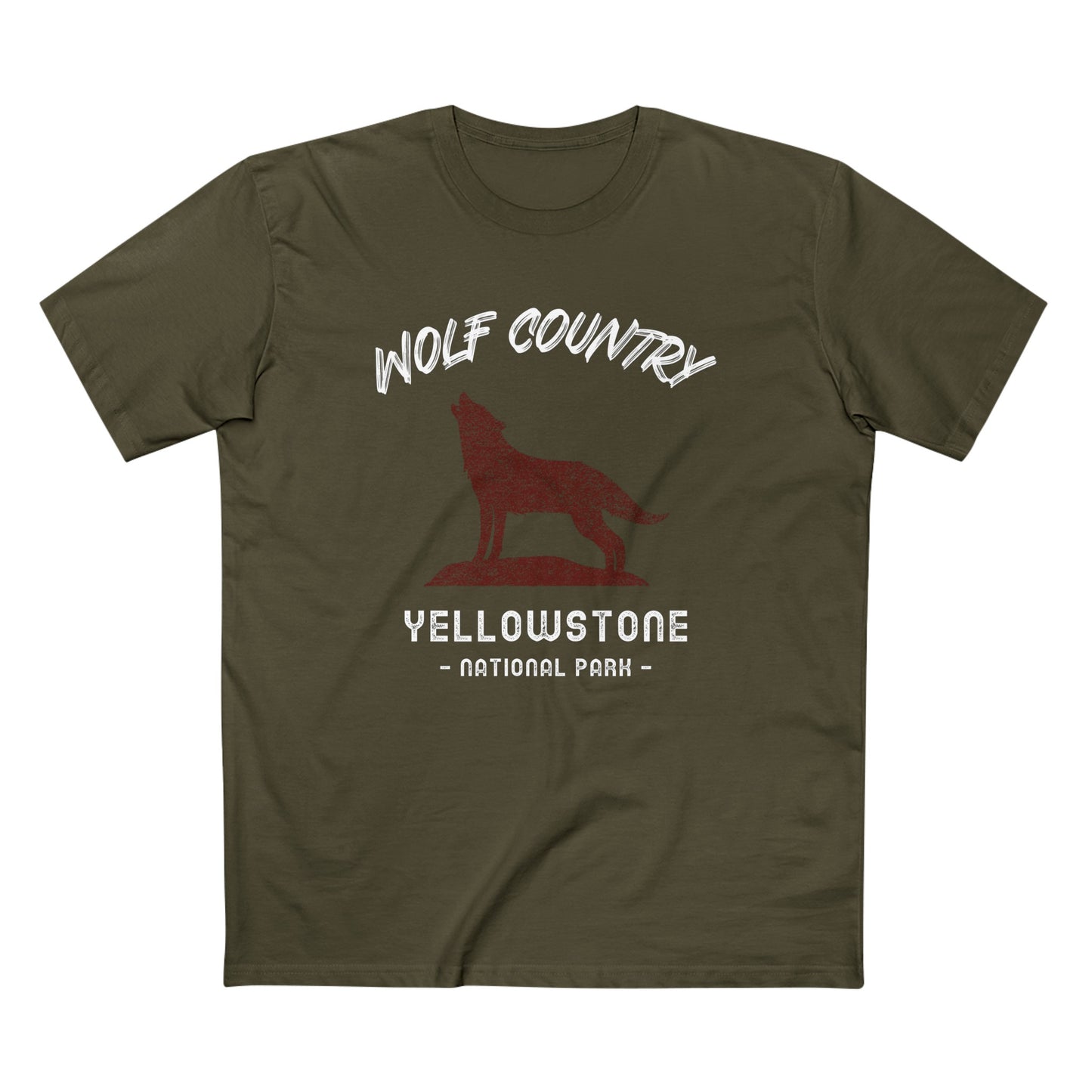 Yellowstone National Park T-Shirt - Wolf Country
