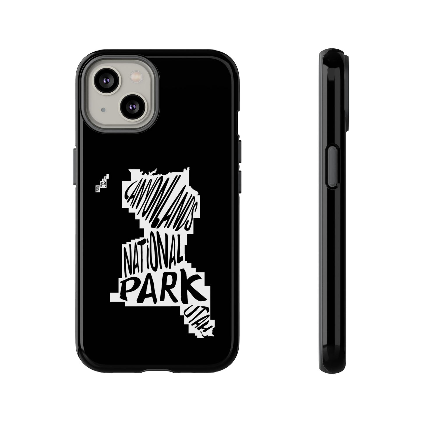 Canyonlands National Park Phone Case - Map Design