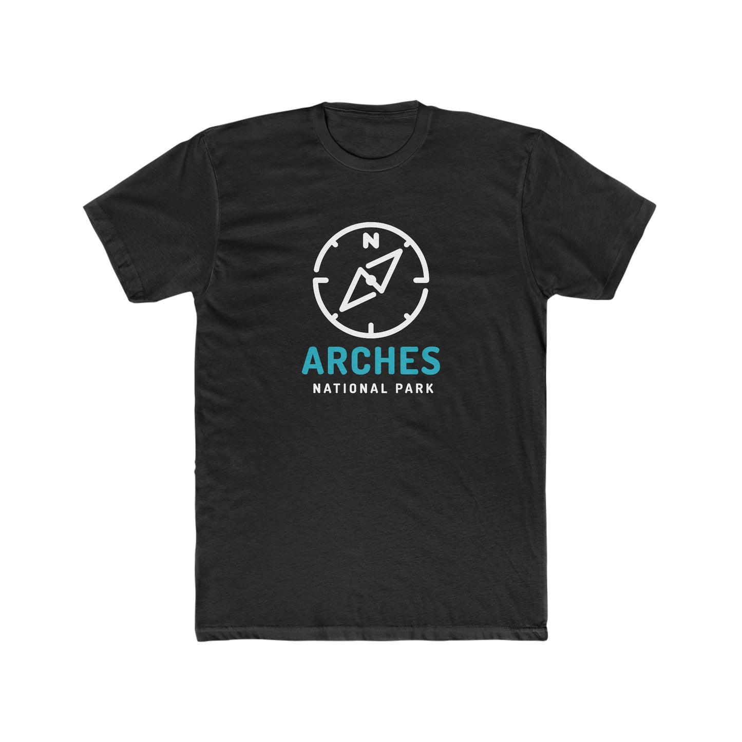 Arches National Park T-Shirt Compass Design