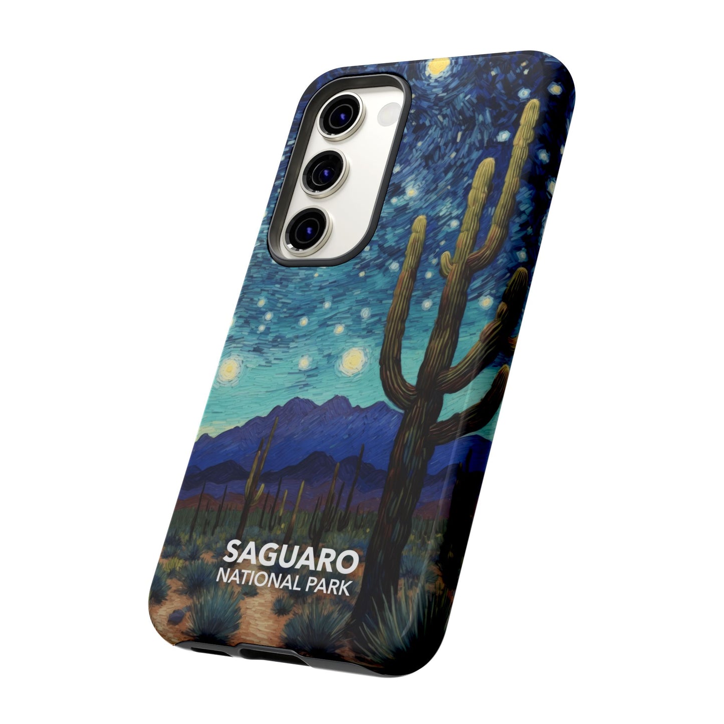 Saguaro National Park Phone Case - Starry Night