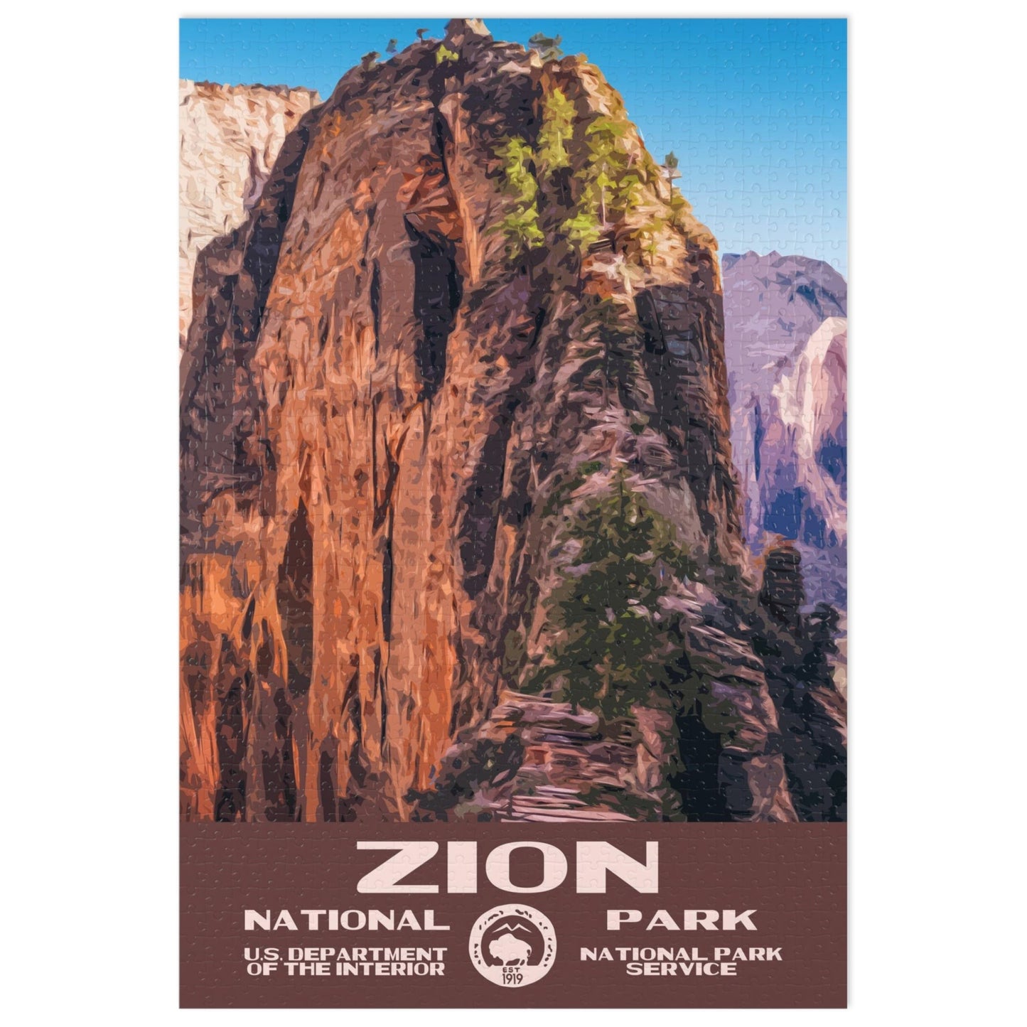 Zion National Park Jigsaw Puzzle - 1000 Pieces