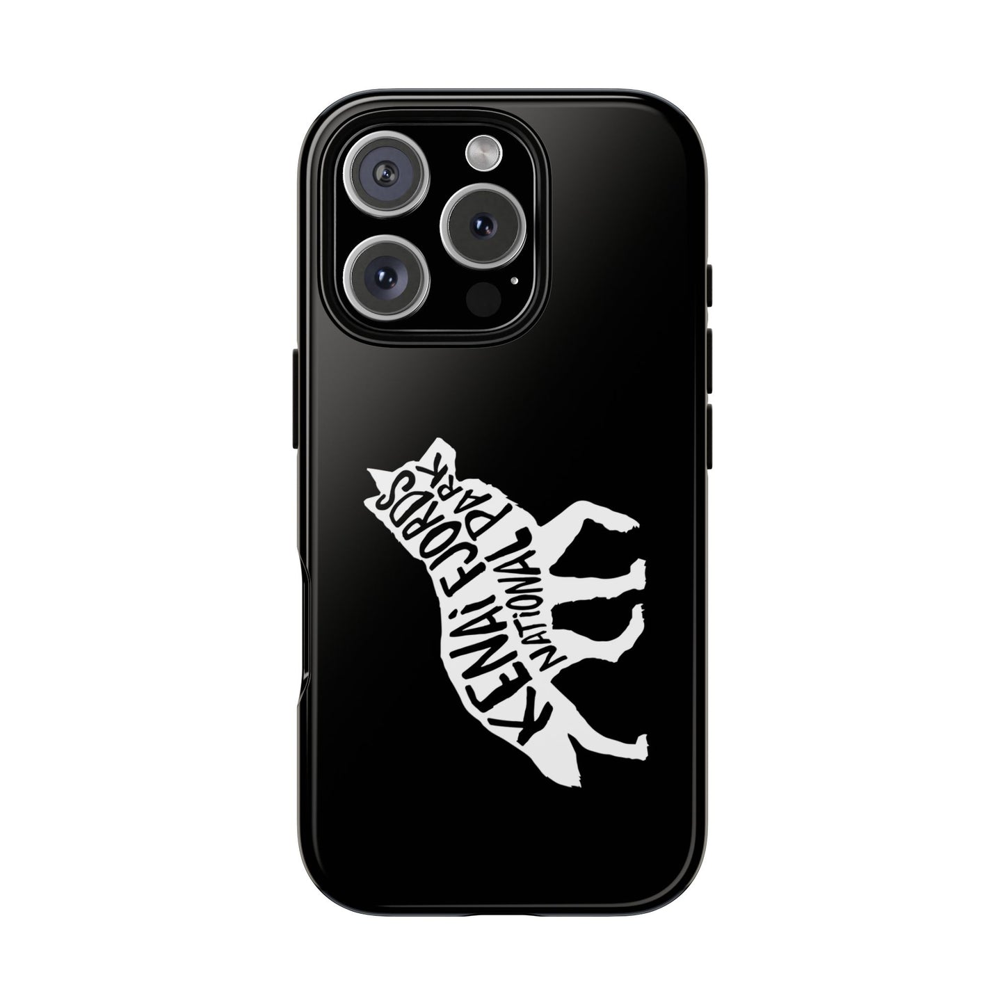 Kenai Fjords National Park Phone Case - Wolf Design