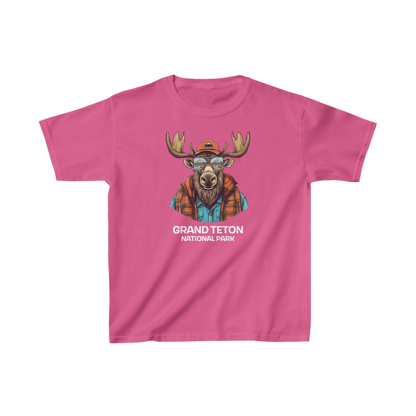 Grand Teton National Park Child T-Shirt - Cool Moose