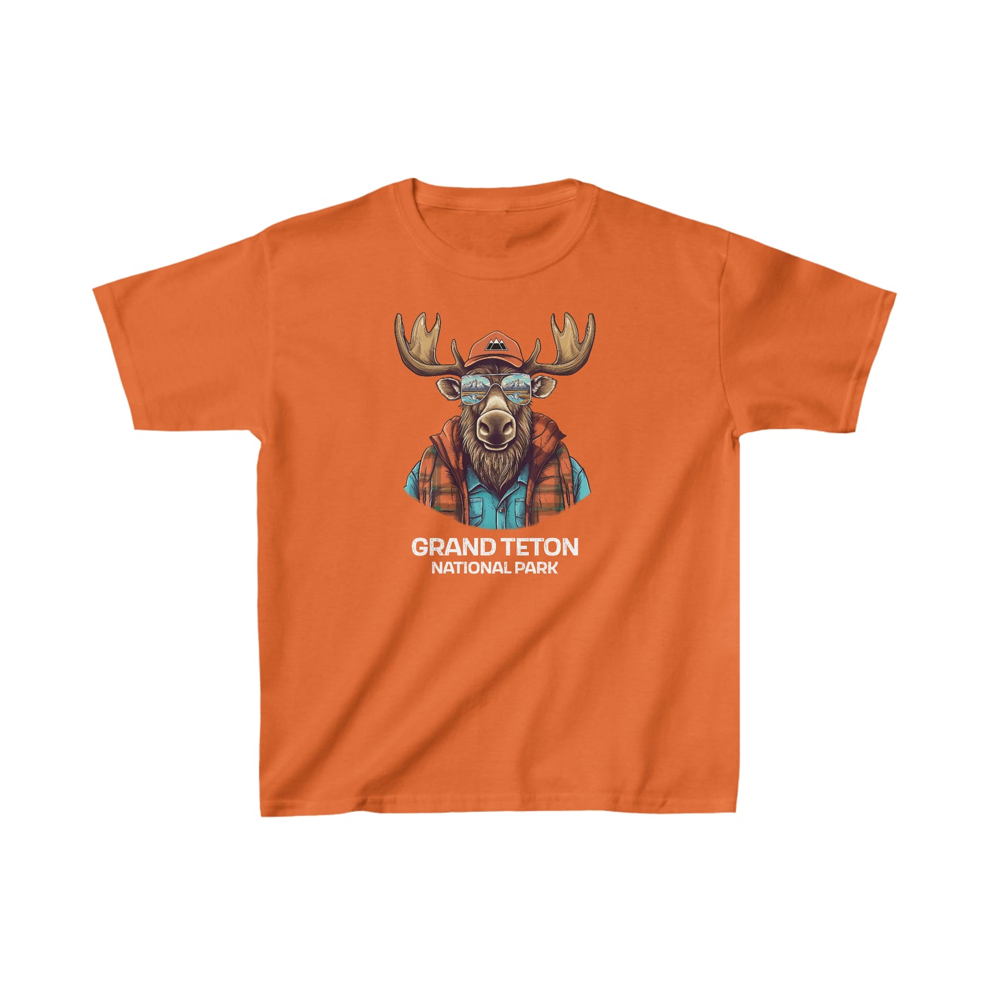 Grand Teton National Park Child T-Shirt - Cool Moose