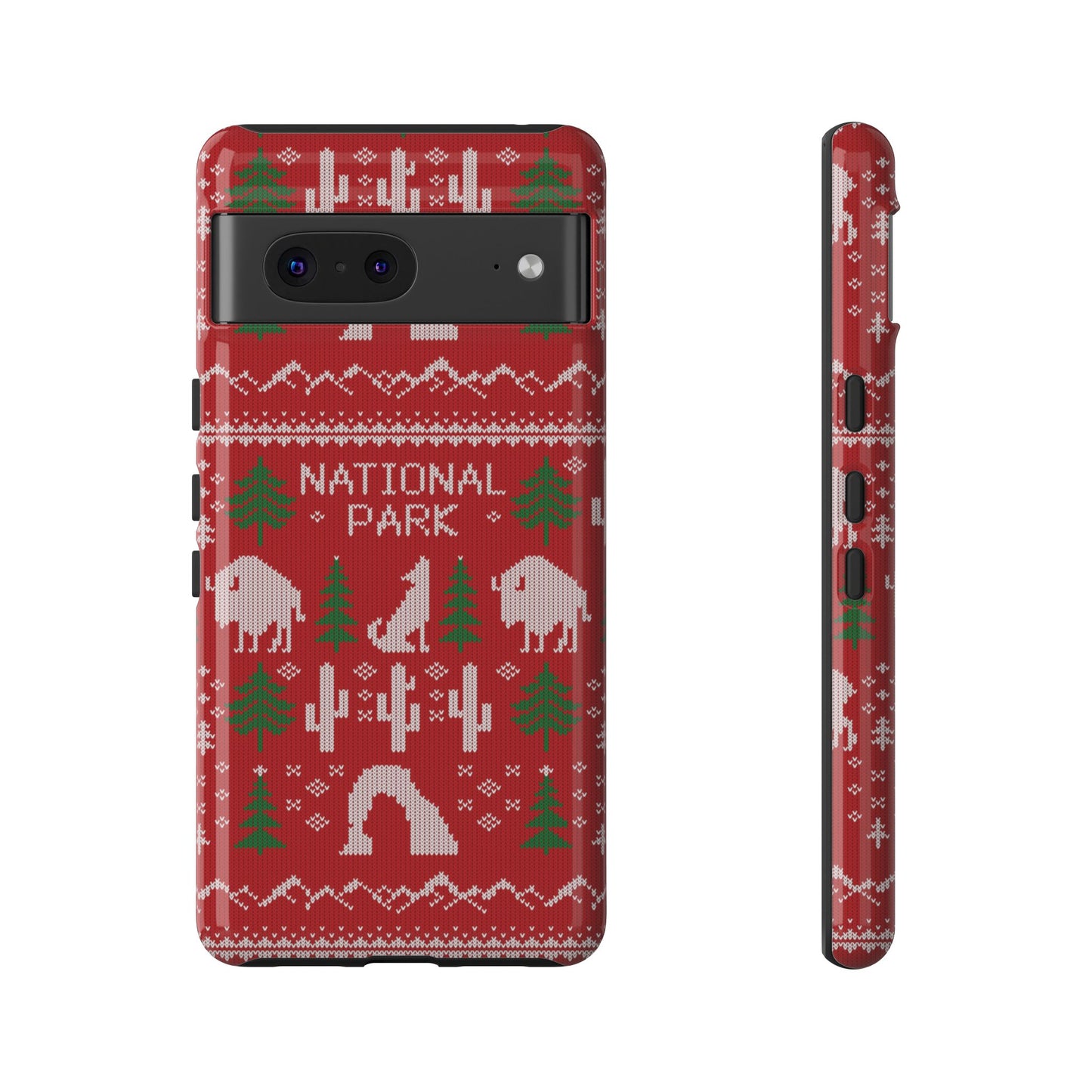 National Park Phone Case - Fair Isle Pattern