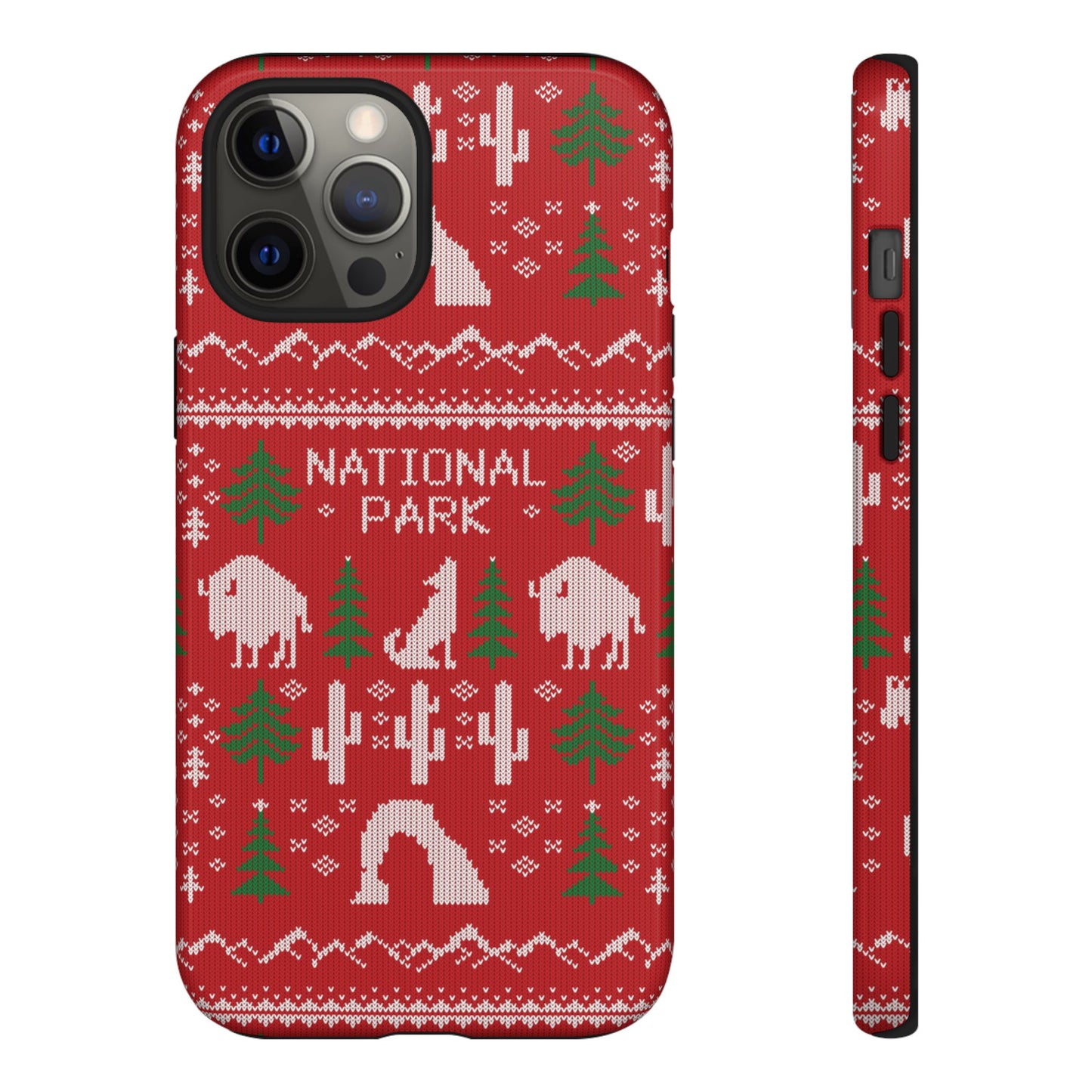 National Park Phone Case - Fair Isle Pattern