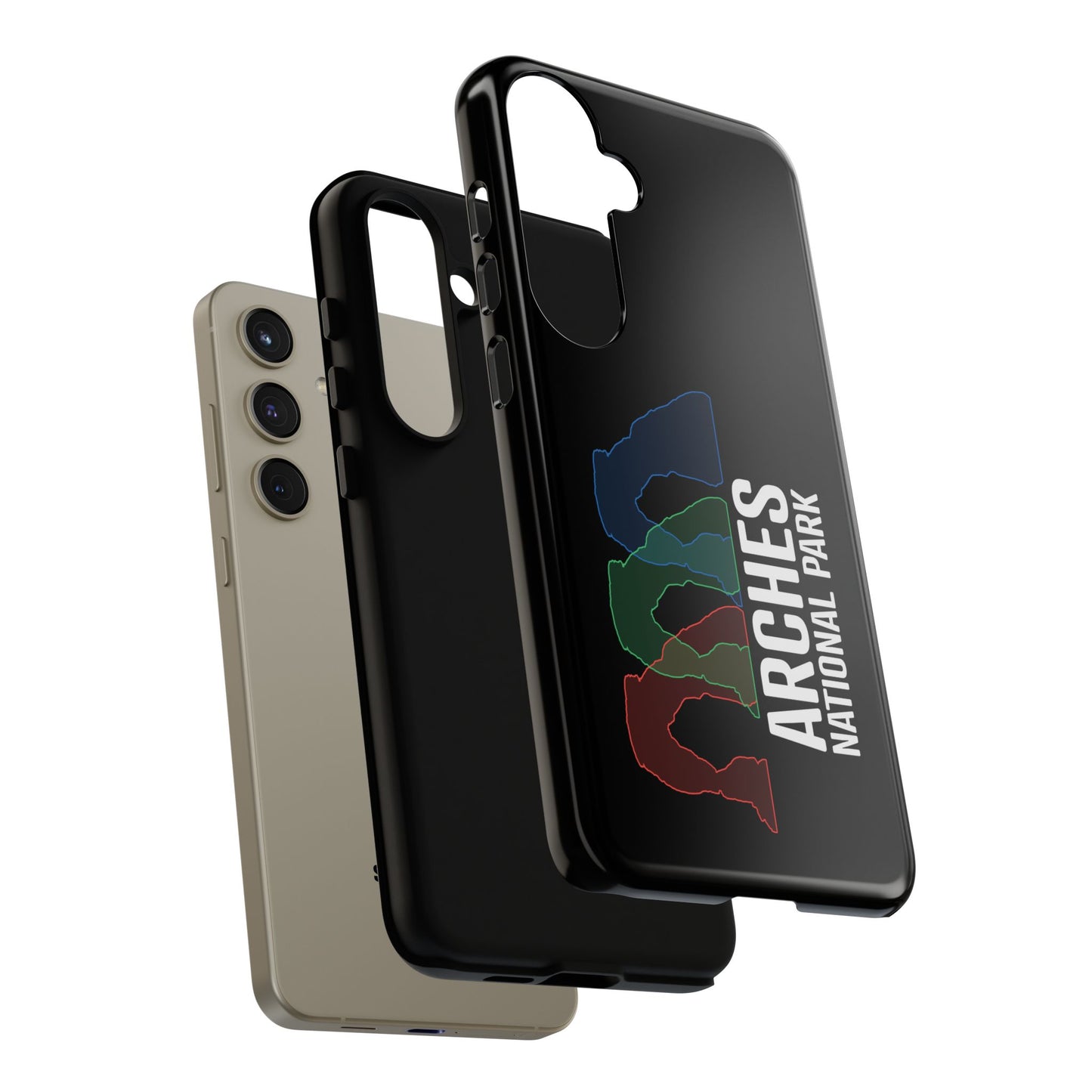 Arches National Park Phone Case - Delicate Arch Histogram Design