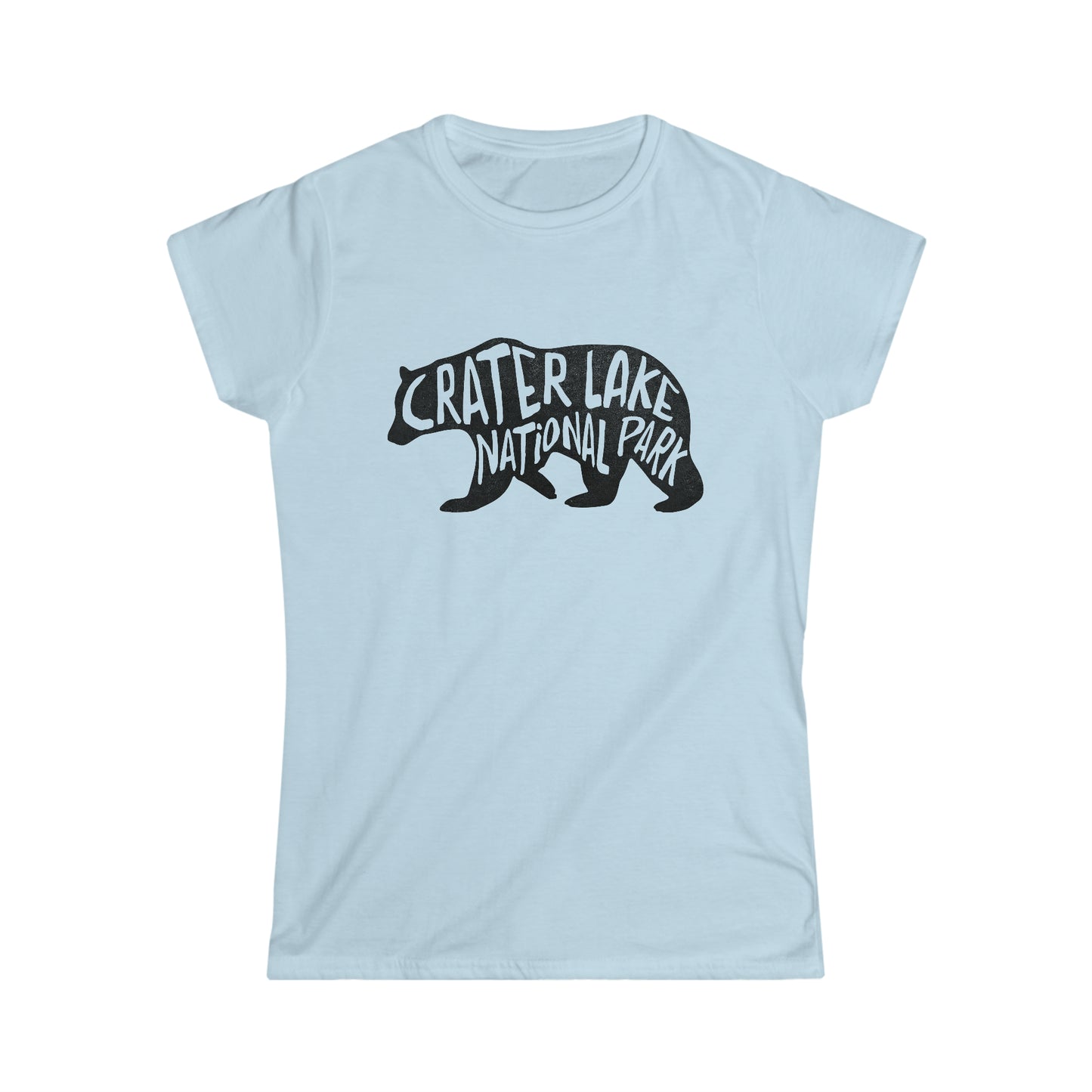 Crater Lake National Park Women's T-Shirt - Black Bear